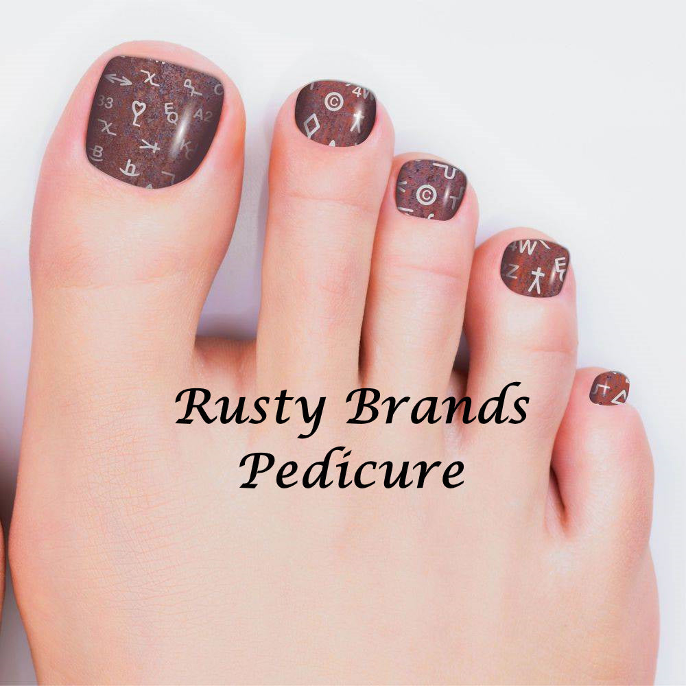 Dusti Rhoads Pedicure Strips