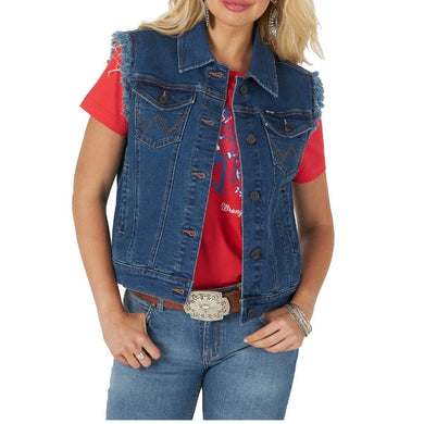 Wrangler Ladies Denim Vest