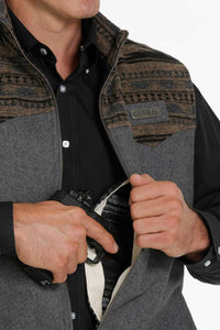 Cinch Wool Blend CC Vest Char