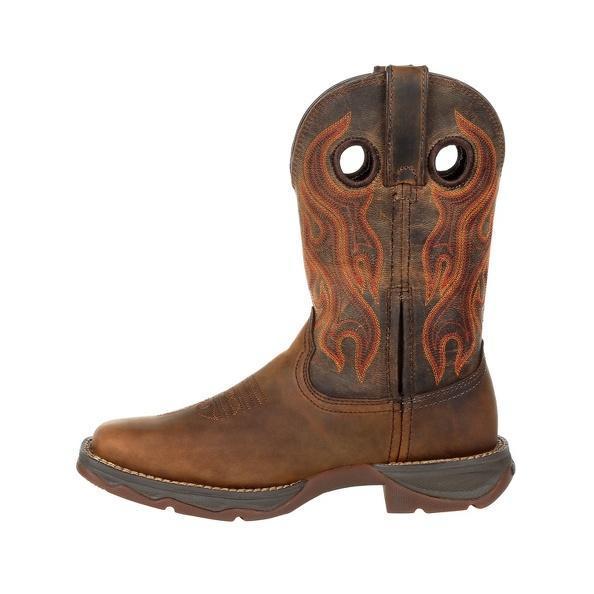 Durango Women's 10' Rebel Western Work Brown DRD0395