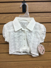 Load image into Gallery viewer, Wrangler White Eyelet Shirt PQ2133W