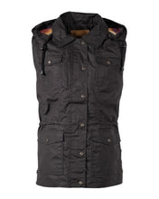 Load image into Gallery viewer, Outback Athena Vest Shell Blk/Aztec Lining