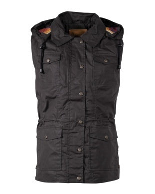 Outback Athena Vest Shell Blk/Aztec Lining