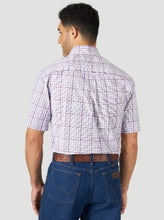 Load image into Gallery viewer, Wrangler George Strait SS Purple Plaid 112314993