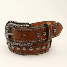 Load image into Gallery viewer, Ariat Kids Heart Concho Belt