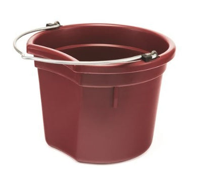 K&D Equestrian 20 Qt Flat Back Buckets