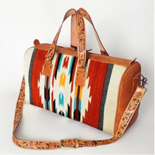 Load image into Gallery viewer, American Darling Saddle Blanket Duffle Bag ADBG870E