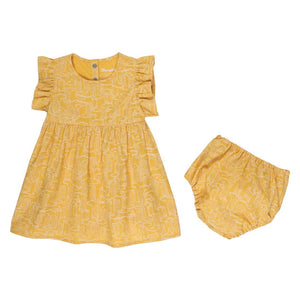 West Baby Girl Yellow Sun Dress 112329259
