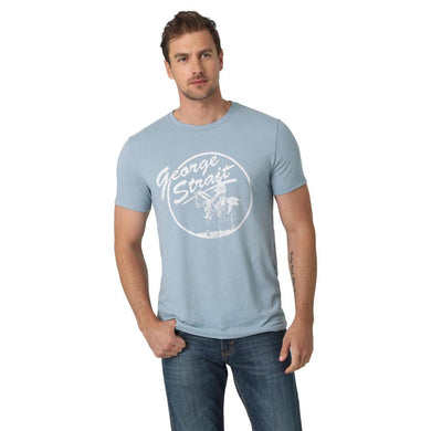 Wrangler George  Strait® Horseback Graphic T-Shirt In Ashely Blue Hthr 112328821