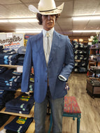 Circle S Mens Jacket Houston Spo Blue  CC4624