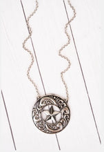 Load image into Gallery viewer, Star Concho Necklace &amp; Earrings