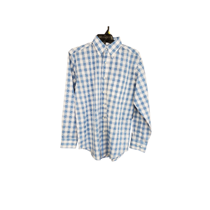 Wrangler Riata LS Button Blue/Wht Plaid 112326411