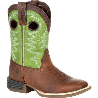 Durango Youth Lil Rebel Pro Frontier Br & Lime DBT0221Y