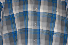 Load image into Gallery viewer, Roper Blue/Grey Plaid L/S 3013791010BU