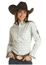 Load image into Gallery viewer, Panhandle Ladies&#39; Aztec L/S Snap RSWSOSR0EB