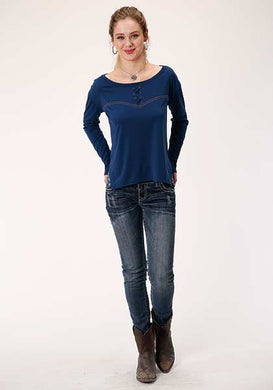 Roper Royal LS Knit Top 3385136102