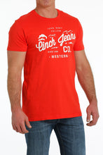 Load image into Gallery viewer, Cinch Mens Logo Tee Red MTT1690561