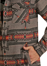 Load image into Gallery viewer, Rock N Roll Cotton Aztec Shirt Jacket RRMO92RZWO