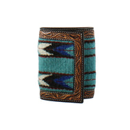 3D Trifold Blu Aztec Wallet D250005202