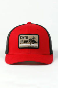 Cinch Men's Red Snapback MCC0110011