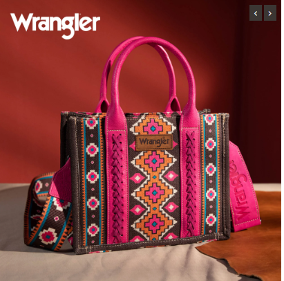 Wrangler Southwest Prt Canvas Crossbody
