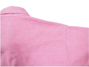 Flying R Ranchwear Pink Oxford LS Snap