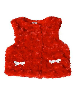 Wrangler Red Furry Vest