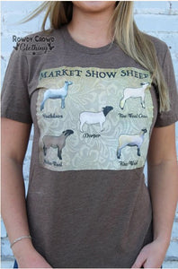 Rowdy Crowd Market Show Sheep Tee