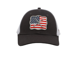 Twisted -X Patriotic Buckle  Ball Cap