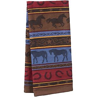 Striped Horses Tea Towel 87-97404-0-0