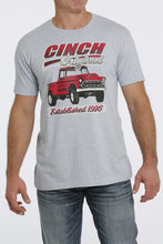 Load image into Gallery viewer, Cinch Mens S/S Tee Heather Light Blue MTT1690514