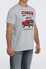 Load image into Gallery viewer, Cinch Mens S/S Tee Heather Light Blue MTT1690514
