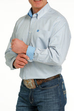 Load image into Gallery viewer, Cinch Mens L/S Stripe White MTW1105541