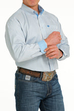 Load image into Gallery viewer, Cinch Mens L/S Stripe White MTW1105541