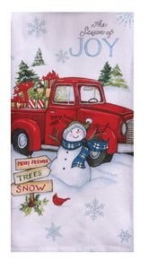 Kay Dee HFC Truck Christmas Dual Purpose Towel