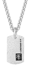 Load image into Gallery viewer, Montana Silversmiths  Lift Up In Faith Dog Tag Necklace