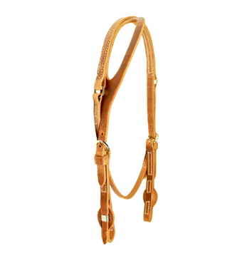Headstall 2814 Hot Dipped Shaped Ear w/quick Change