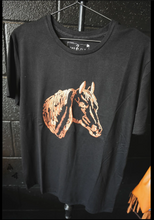 Load image into Gallery viewer, 2 Fly Copper Mane Sequin Tee