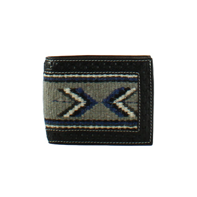 3D Bifold Aztec Wallet Blu/ Grey D250005401