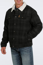 Load image into Gallery viewer, Cinch Concealed Carry  Truckers Jacket Blk Plaid MWJ1074004