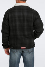 Load image into Gallery viewer, Cinch Concealed Carry  Truckers Jacket Blk Plaid MWJ1074004