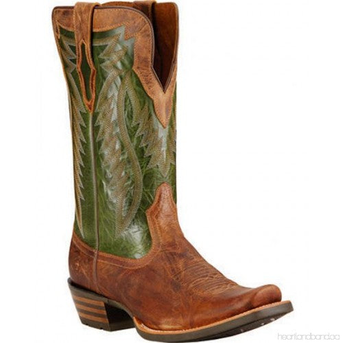Ariat Men's Neon Lime Futurity Performance Cowboy Boots Square Toe 10018725