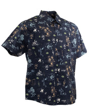 Load image into Gallery viewer, Outback Jaxon Navy Western Camp Shirt 34047