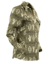 Load image into Gallery viewer, Outback Fay Snap Shirt L/S Olive 40254