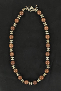 Western Charm Copper Bead Necklace