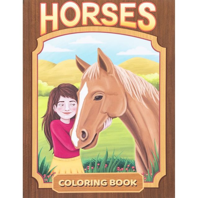 JT Coloring Book Horses 26-2014