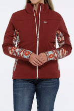 Load image into Gallery viewer, Cinch Womens Concealed Carry Bonded Jacket OW22 Burgundy MAJ9857001