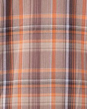 Load image into Gallery viewer, Outback Caleb Orange/Brown Plaid Performance Shirt