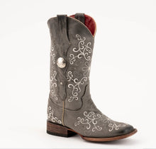Load image into Gallery viewer, Ferrini Bella Smoke Embroidered Boots 8229349