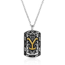 Load image into Gallery viewer, Yellowstone Strong Dog Tag Necklace